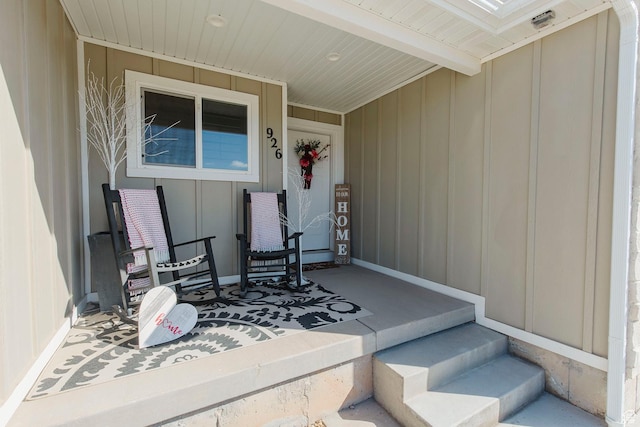 926 N 165 W, Nephi, UT 84648 - doorway to property featuring covered porch and board and batten siding