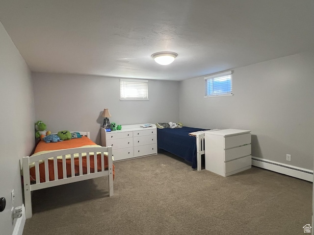 663 E 485 S, Orem, UT 84097 - bedroom featuring a baseboard radiator and carpet flooring