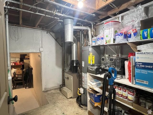 663 E 485 S, Orem, UT 84097 - unfinished below grade area with gas water heater