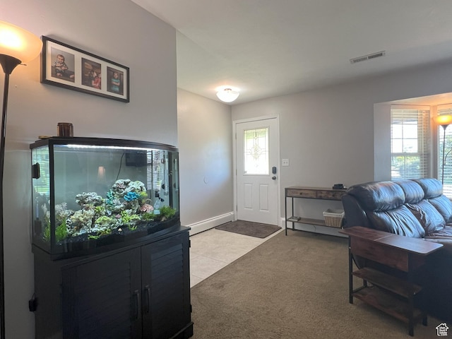663 E 485 S, Orem, UT 84097 - entryway with carpet and tile patterned floors