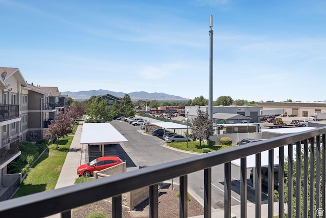 8229 S Resaca Dr Unit D11, Sandy, UT 84070 - balcony with a mountain view