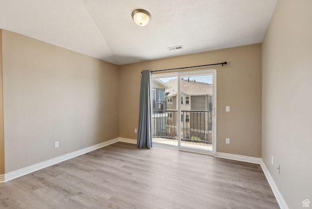 8229 S Resaca Dr Unit D11, Sandy, UT 84070 - empty room featuring wood finished floors and baseboards