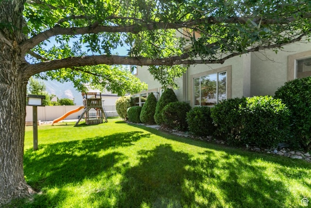 2343 E 1580 S, Spanish Fork, UT 84660 - view of yard featuring a playground