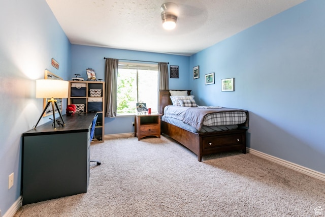 2343 E 1580 S, Spanish Fork, UT 84660 - bedroom featuring carpet flooring and ceiling fan