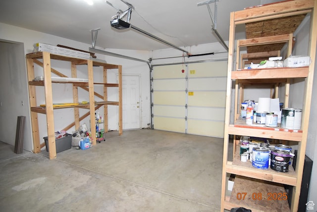 107 W High Sierra Dr, Elk Ridge, UT 84651 - garage with a garage door opener