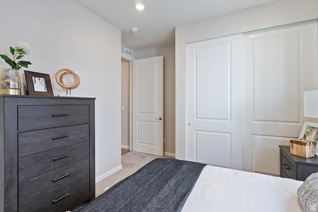 6181 W Franciscotti Dr Unit 521, South Jordan, UT 84009 - carpeted bedroom featuring a closet and baseboards