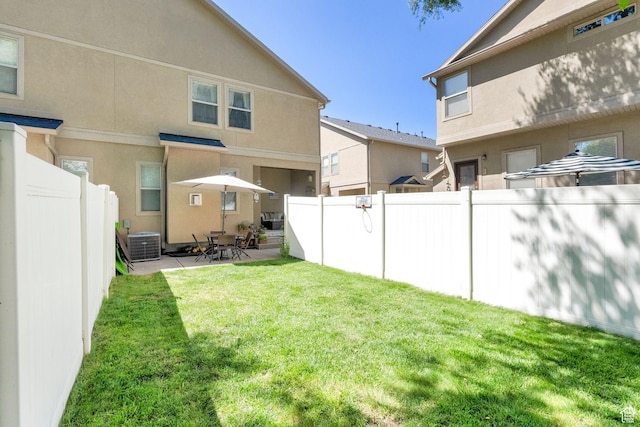 861 E Red Sage Ln, Murray, UT 84107 - view of yard with a patio