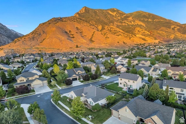 10768 N Fiddlesticks Lot 30, Cedar Hills, UT 84062 - aerial view of residential area featuring a mountainous background