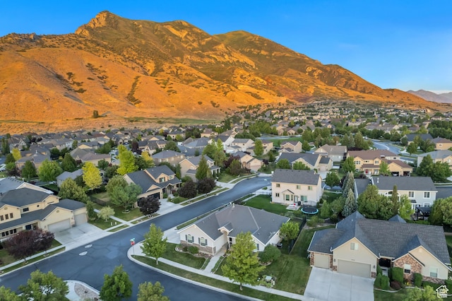 10768 N Fiddlesticks Lot 30, Cedar Hills, UT 84062 - aerial view of residential area with a mountainous background