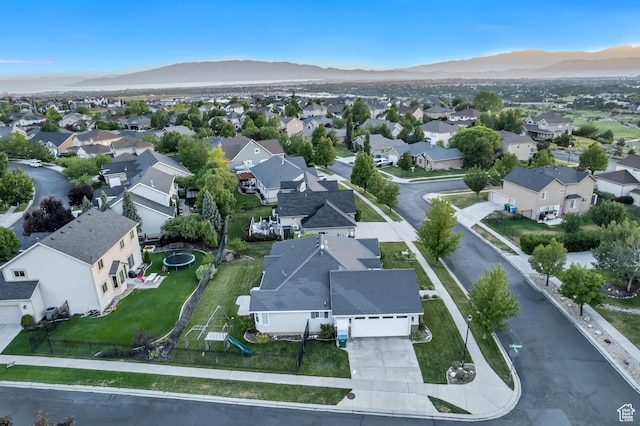 10768 N Fiddlesticks Lot 30, Cedar Hills, UT 84062 - aerial view of residential area with mountains