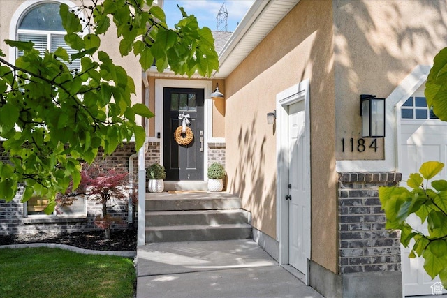 1184 Bridgecreek Ln, Layton, UT 84041 - entrance to property featuring stone siding and stucco siding
