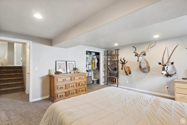 1184 Bridgecreek Ln, Layton, UT 84041 - carpeted bedroom with recessed lighting and a spacious closet