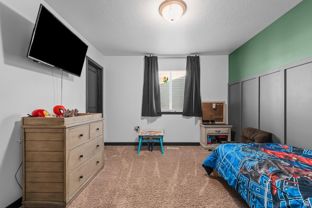 5631 W Still Well Ln S, Herriman, UT 84096 - carpeted bedroom featuring a textured ceiling