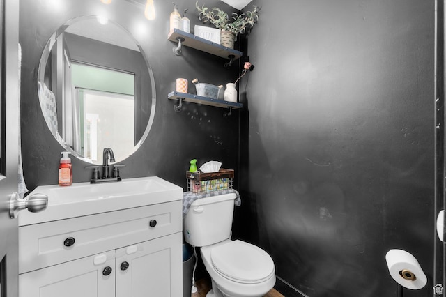 5631 W Still Well Ln S, Herriman, UT 84096 - half bathroom with vanity and toilet