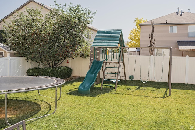279 S 950 W, Spanish Fork, UT 84660 - view of playground featuring a trampoline