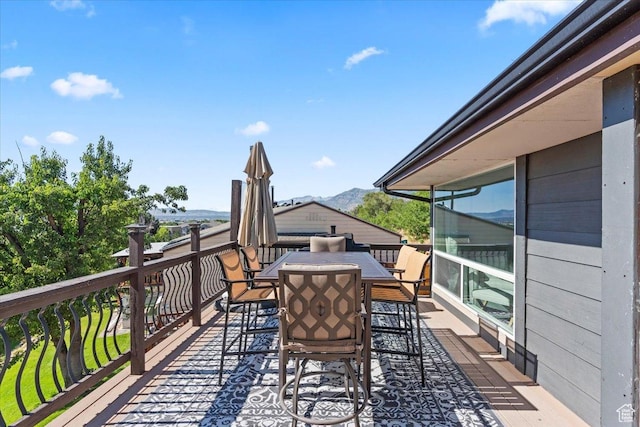 96 S 1000 W, Orem, UT 84058 - deck featuring outdoor dining space