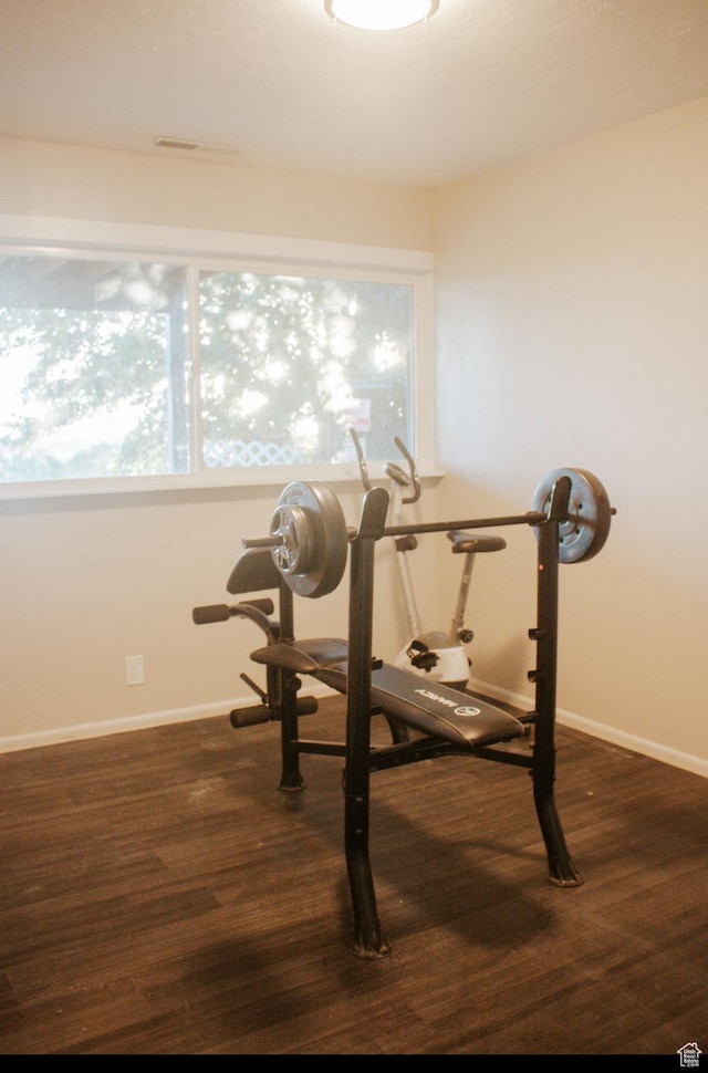 96 S 1000 W, Orem, UT 84058 - workout room featuring wood finished floors and baseboards