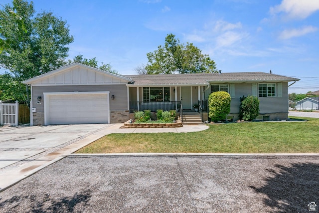 249 N 800 W, Orem, UT 84057 - single story home featuring covered porch, driveway, and an attached garage