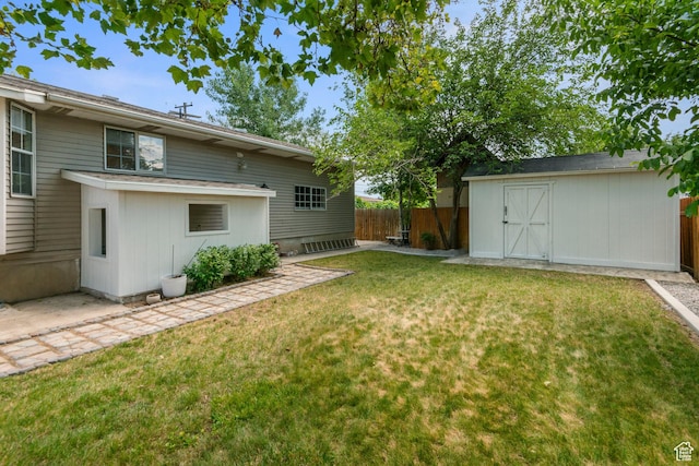 249 N 800 W, Orem, UT 84057 - fenced backyard with a storage shed