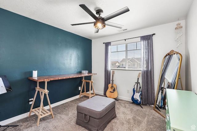 1098 S 4050 W, Syracuse, UT 84075 - miscellaneous room featuring a ceiling fan and carpet flooring