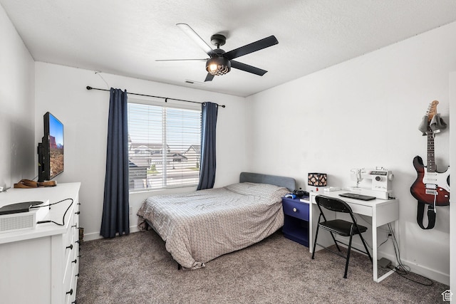 1098 S 4050 W, Syracuse, UT 84075 - carpeted bedroom featuring a desk and ceiling fan