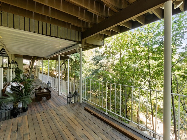 4506 S Gilead Way E, Millcreek, UT 84124 - view of wooden terrace