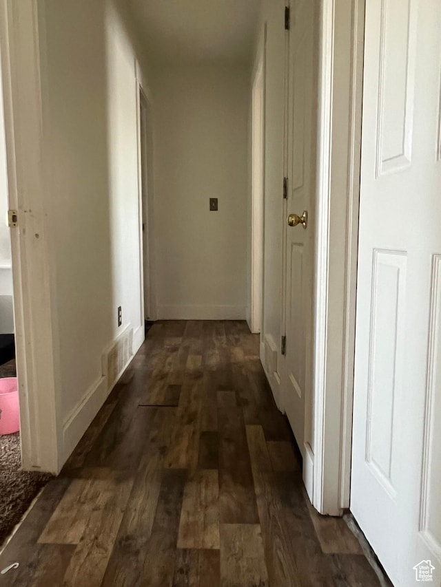 4106 W 4875 S, Roy, UT 84067 - corridor with dark wood-style floors