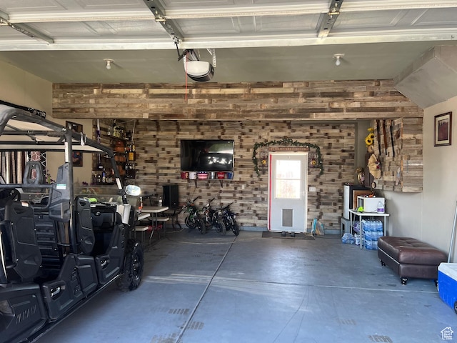 4106 W 4875 S, Roy, UT 84067 - garage featuring a garage door opener