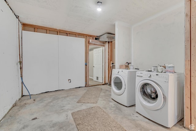 9517 N Shiloh Way E, Eagle Mountain, UT 84005 - laundry area featuring separate washer and dryer