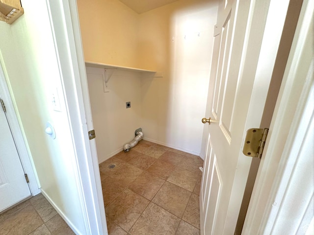 2592 W 2650 N, Clinton, UT 84015 - laundry room with electric dryer hookup and light tile patterned floors