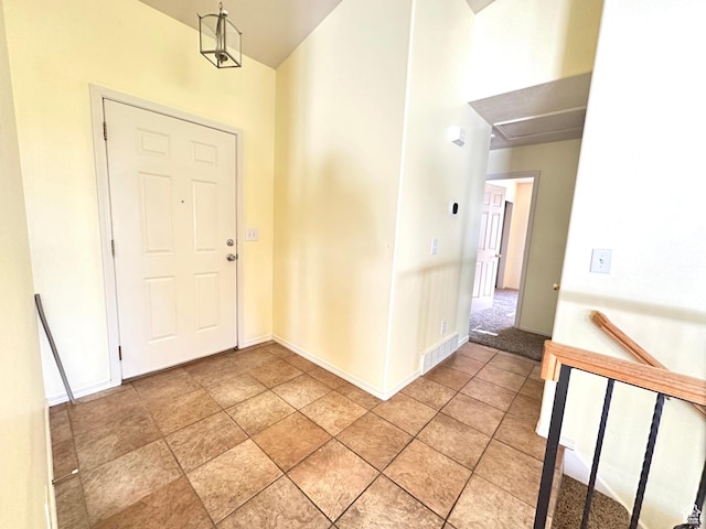 2592 W 2650 N, Clinton, UT 84015 - entrance foyer featuring vaulted ceiling and baseboards