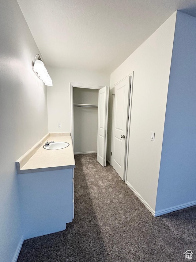7692 S Chad St, Midvale, UT 84047 - bathroom with carpet flooring and vanity