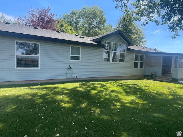 5518 E 500 N, Fort Duchesne, UT 84026 - back of property featuring a lawn