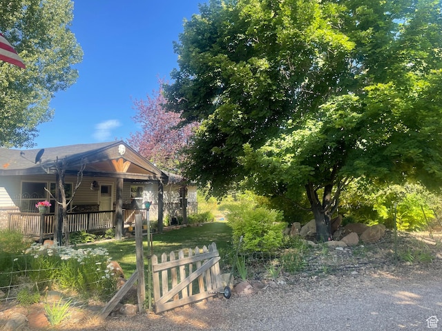 5518 E 500 N, Fort Duchesne, UT 84026 - view of yard
