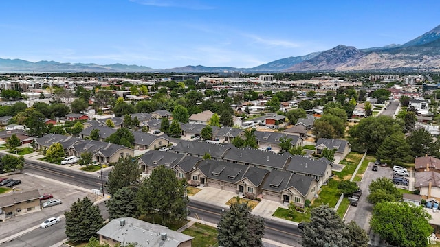749 E 1600 S, Orem, UT 84097 - aerial view of residential area featuring mountains