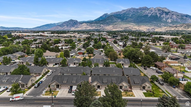 749 E 1600 S, Orem, UT 84097 - aerial view of residential area featuring mountains