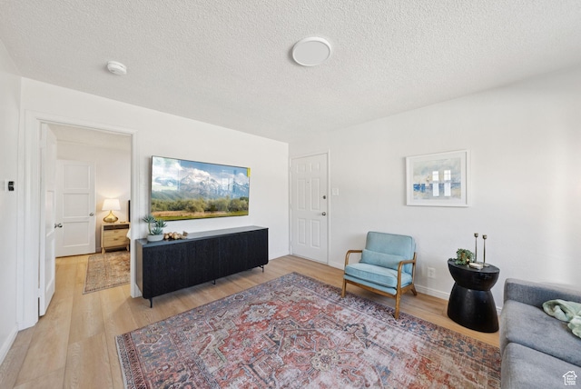 140 W 1200 N, Orem, UT 84057 - living area with light wood-style flooring and a textured ceiling