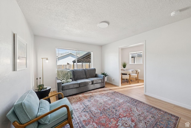140 W 1200 N, Orem, UT 84057 - living room with wood finished floors and a textured ceiling