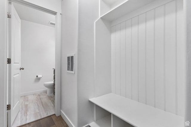 1152 S 800 W, Spanish Fork, UT 84660 - mudroom featuring wood finished floors and baseboards