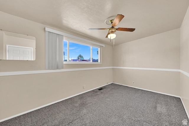 2743 W 7460 S, West Jordan, UT 84084 - spare room with ceiling fan and carpet floors