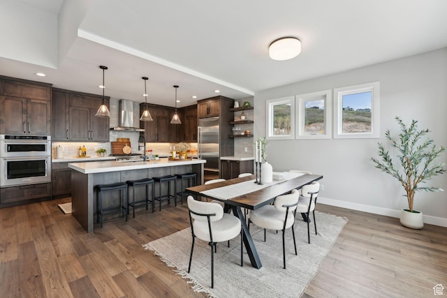 11811 N Apex Way Unit 66, Hideout, UT 84036 - dining room with recessed lighting and wood finished floors