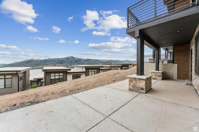 11811 N Apex Way Unit 66, Hideout, UT 84036 - patio / terrace featuring a mountain view