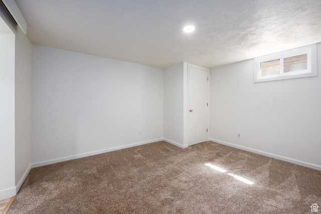 10257 S 1280 E, Sandy, UT 84094 - below grade area featuring carpet and recessed lighting