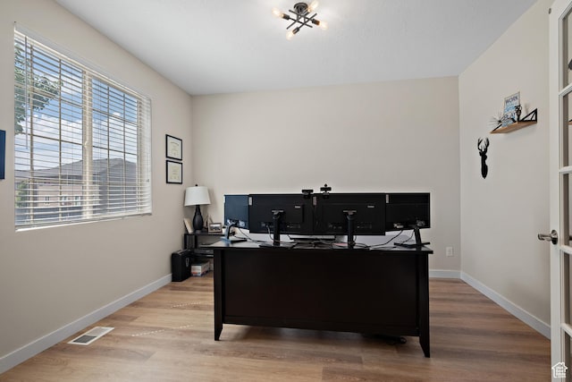 8791 N Suffolk Ln, Eagle Mountain, UT 84005 - office space with light wood-style floors and baseboards