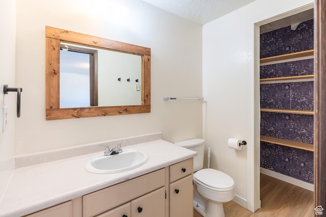 481 W Oak Crest Dr, Monticello, UT 84535 - bathroom featuring vanity and wood finished floors