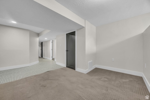 554 17th St, Ogden, UT 84404 - finished basement with carpet and recessed lighting