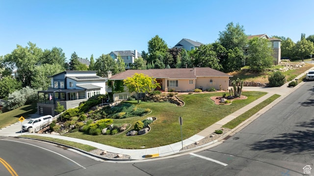 967 E Eaglewood Dr, North Salt Lake, UT 84054 - view of front of property featuring a front yard