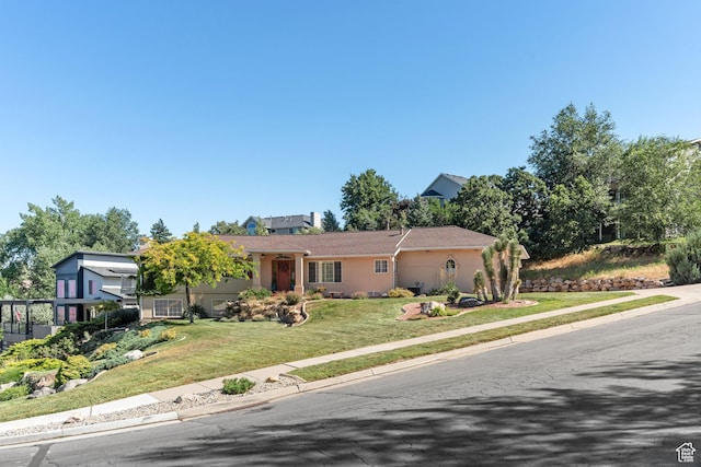 967 E Eaglewood Dr, North Salt Lake, UT 84054 - single story home with a front lawn
