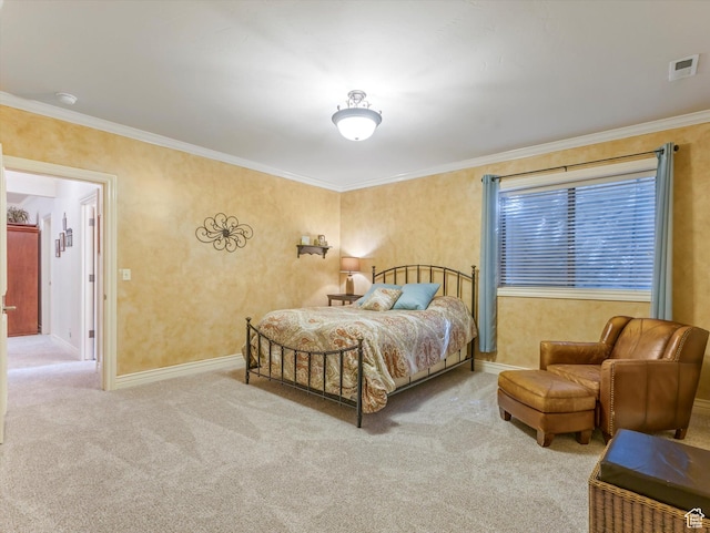 1832 E Cottonwood Glen Ct, Salt Lake City, UT 84117 - carpeted bedroom featuring ornamental molding and baseboards