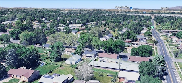 3622 Jackson Ave, Ogden, UT 84403 - aerial view of property and surrounding area with nearby suburban area